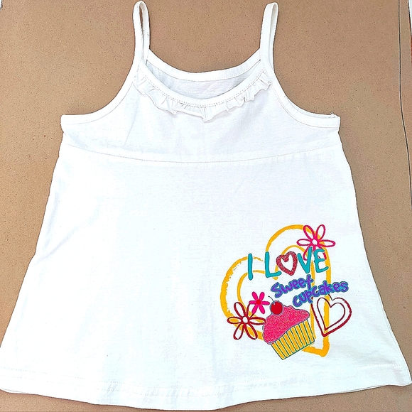 Gymboree Tropical Floral Jumper & Pure White Camisole Top for Little Girl 2/$18 - Picture 8 of 13